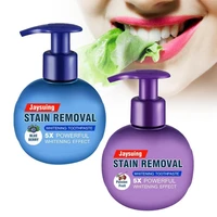 220g teeth whitening blueberry soda toothpaste cleaning stain removal fight bleeding gums baking dental care hot sale