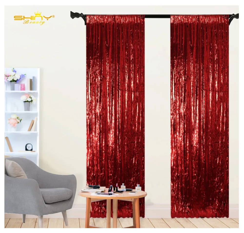 Reversible Sequin Backdrop Sparkle Glitter Backdrops Photo Background Birthday Wedding Photography Party Studio Props-M0115 |