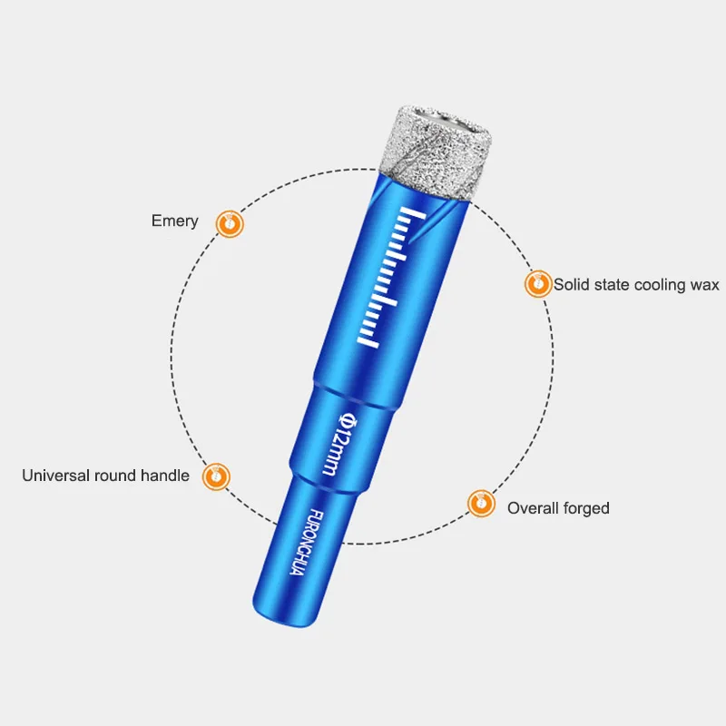 5 шт./6 шт. сухие вакуумные алмазные сверлильные насадки для керамической плитки