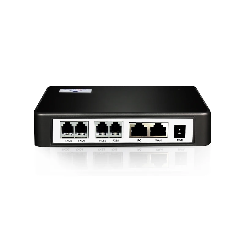 Бренд Newrock HX402G 2 FXS шлюз SIP voip телефонии аналоговый VoIP адаптер эластичный