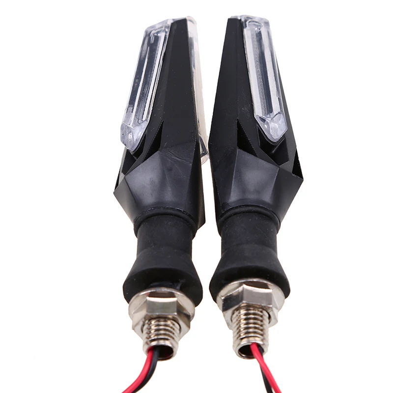 Posbay 1 пара индикаторов поворота мотоцикла Янтарная лампа двухсторонняя