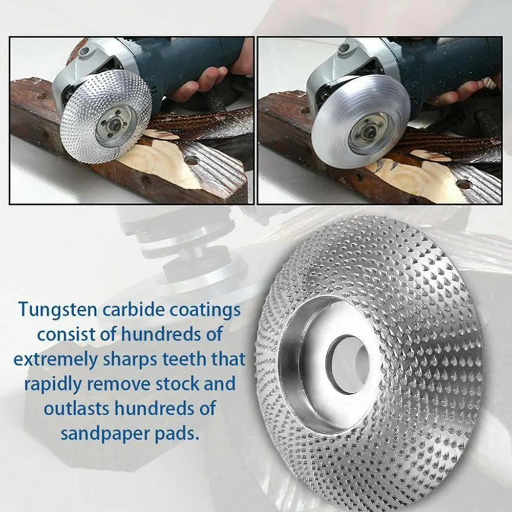 

Wood Angle Grinding Wheel Sanding Carving Rotary Tool For Angle Abrasive Disc Shaping Bore 5/8inch Coating Carbide Grinder I8F6