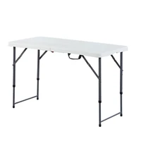 folding table simple portable outdoor stalls push activity training table and chairs dining table rectangular strip home