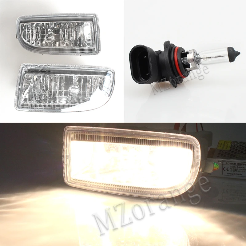 Для Land Cruiser 100 противотуманный светильник s для Toyota для Land Cruiser 100 Lc100 1998-2007 светодиодный Галогенные Противотуманные лампы противотуманный светильник Дневной светильник DRL