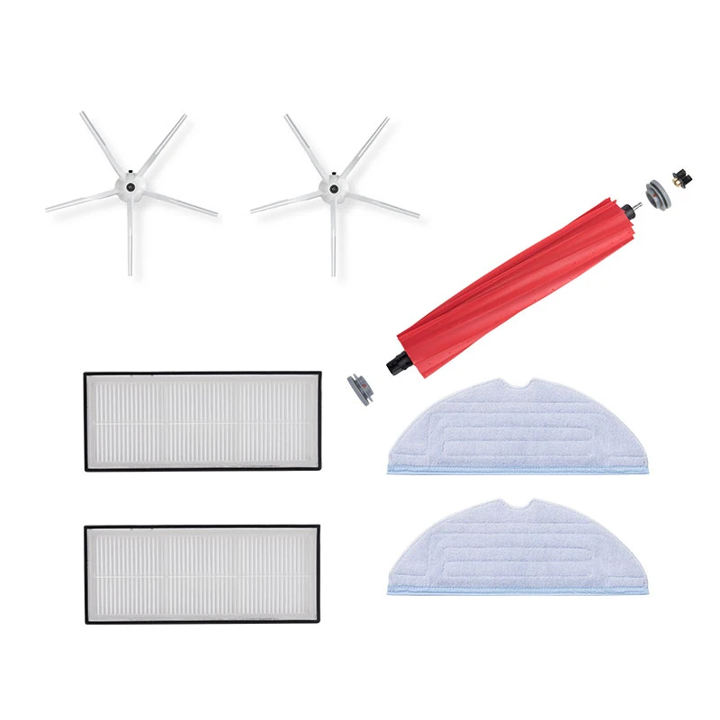 

For Roborock S7 Cleaner Accessories Main Side Brush Mops Cloths Water Tank Dustbin HEPA Filters Charge Docking Station
