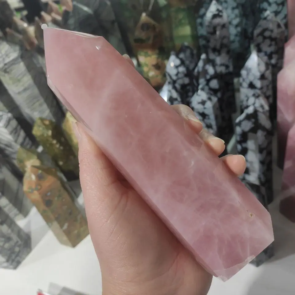 

Натуральный порошок розы, Хрустальный точечный терапевтический камень, порошок для обелиска