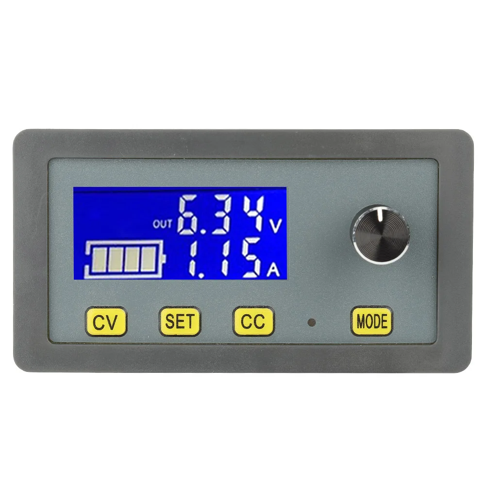 Высокоточный Регулируемый Φ 5A понижающий источник питания Бак модуль 6 В 32 до 0 ЖК