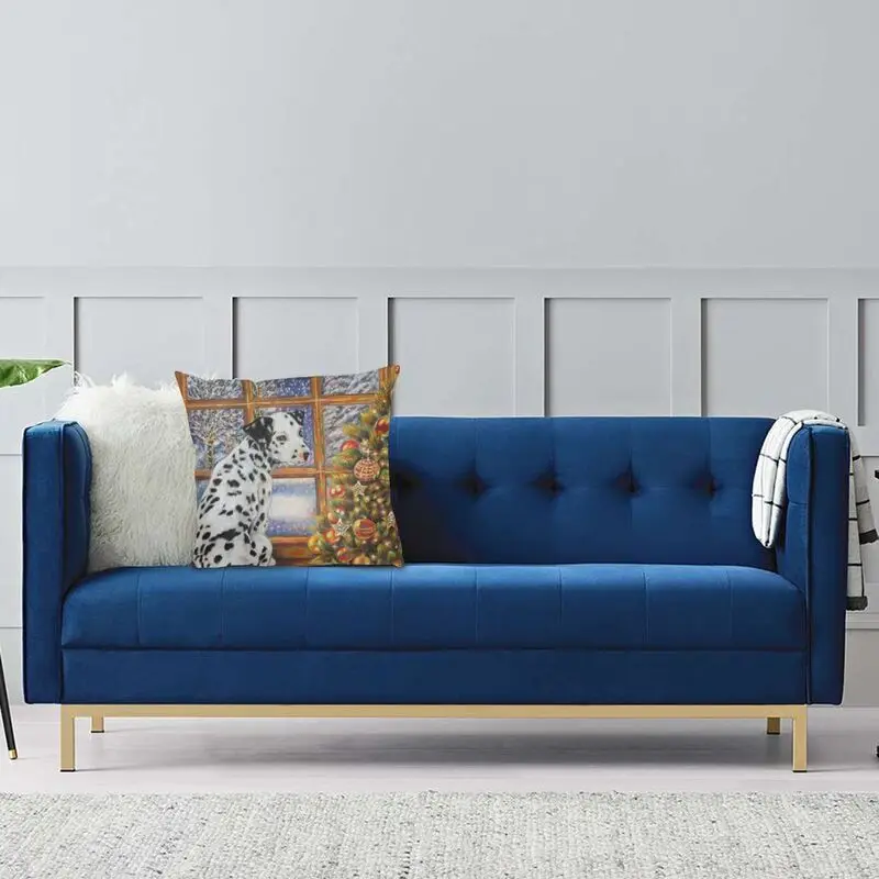 Чехол для дивана с изображением далматинской елки | Дом и сад