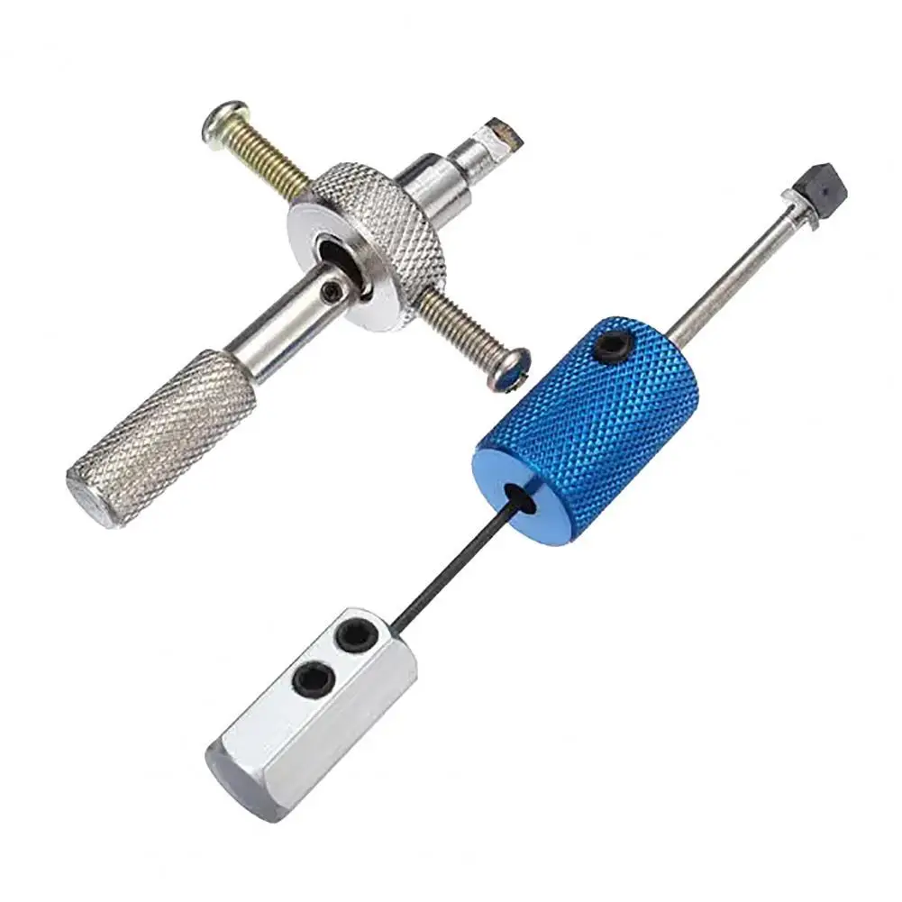 

2Pcs Locksmith Tools Metal Construction Corrosion-resistance Sturdy Disc Detainer Lock Bump Key Tool for Locksmith