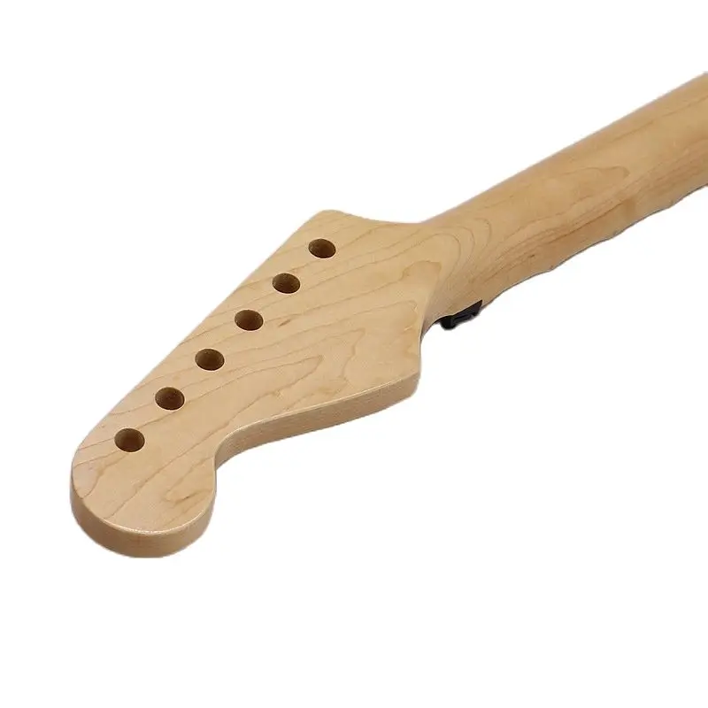 st elektrische gitarre neck hohe grade volle scalloped gitarre neck hochglanz kanada ahorn griffbrett 22 fret für ibz teile free global shipping