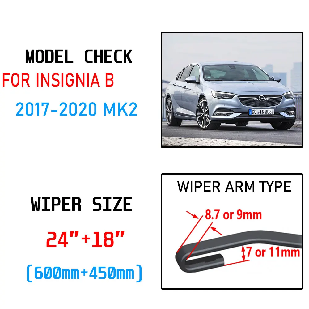 Для Opel Insignia B 2017 2018 2019 2020 MK2 OPC СБИС Vauxhall Holden Commodore аксессуары Автомобильная щетка