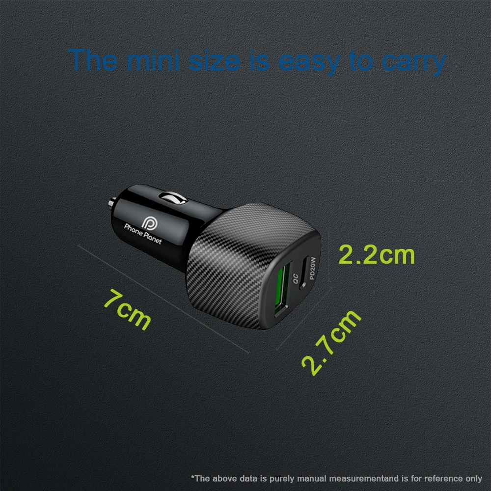 phone planet usb car charger quick charge 4 0 3 0 qc3 0 20w mobile phone type c fast charging for iphone xiaomi huawei samsung free global shipping