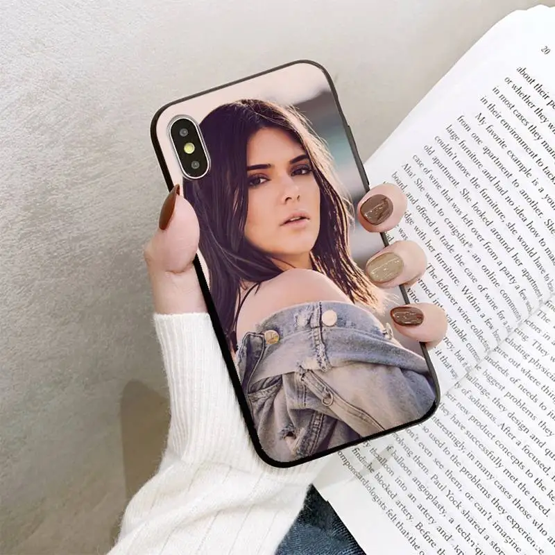 

YNDFCNB Kendall Jenner Phone Case For iPhone 8 7 6 6S Plus 5 5S SE 2020 12pro max XR X XS MAX 11 case