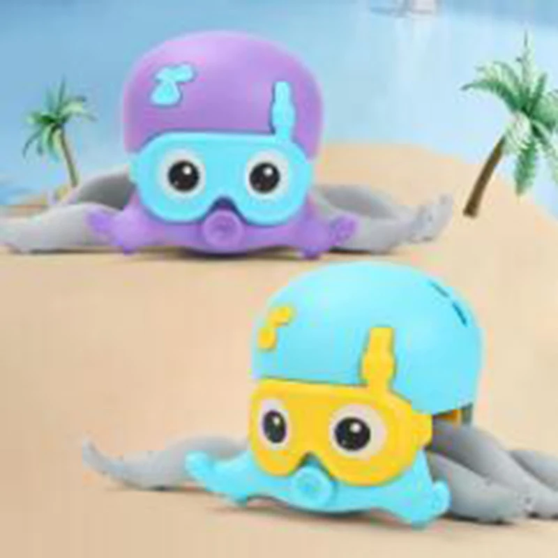 

DIY Walking Octopus Bathing In Water Beach Outdoor Toys Children's Octopus Two-in-one Animal Collection Toy العب بنات كبار Boys