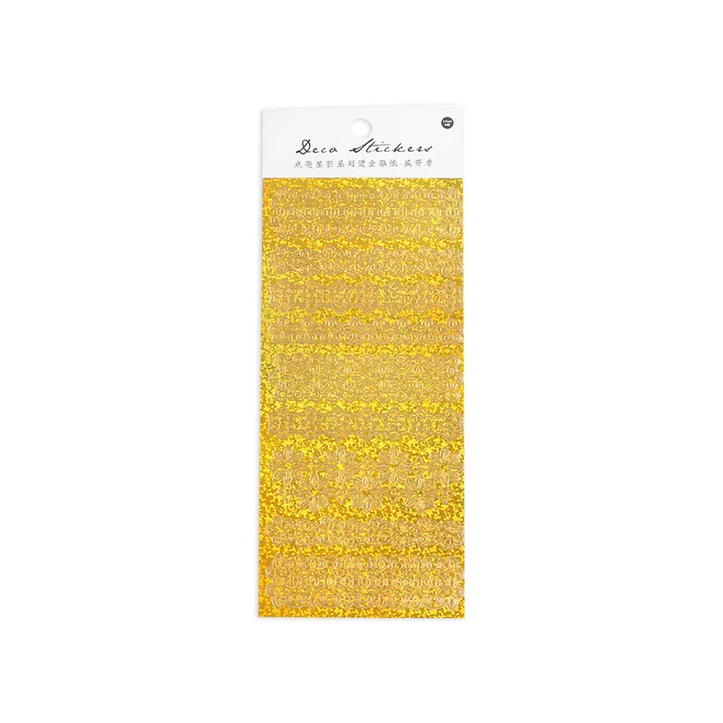 

Bronzing Decorative Sticker DIY Label Stationery Deco Photograph Album Sticker Flake