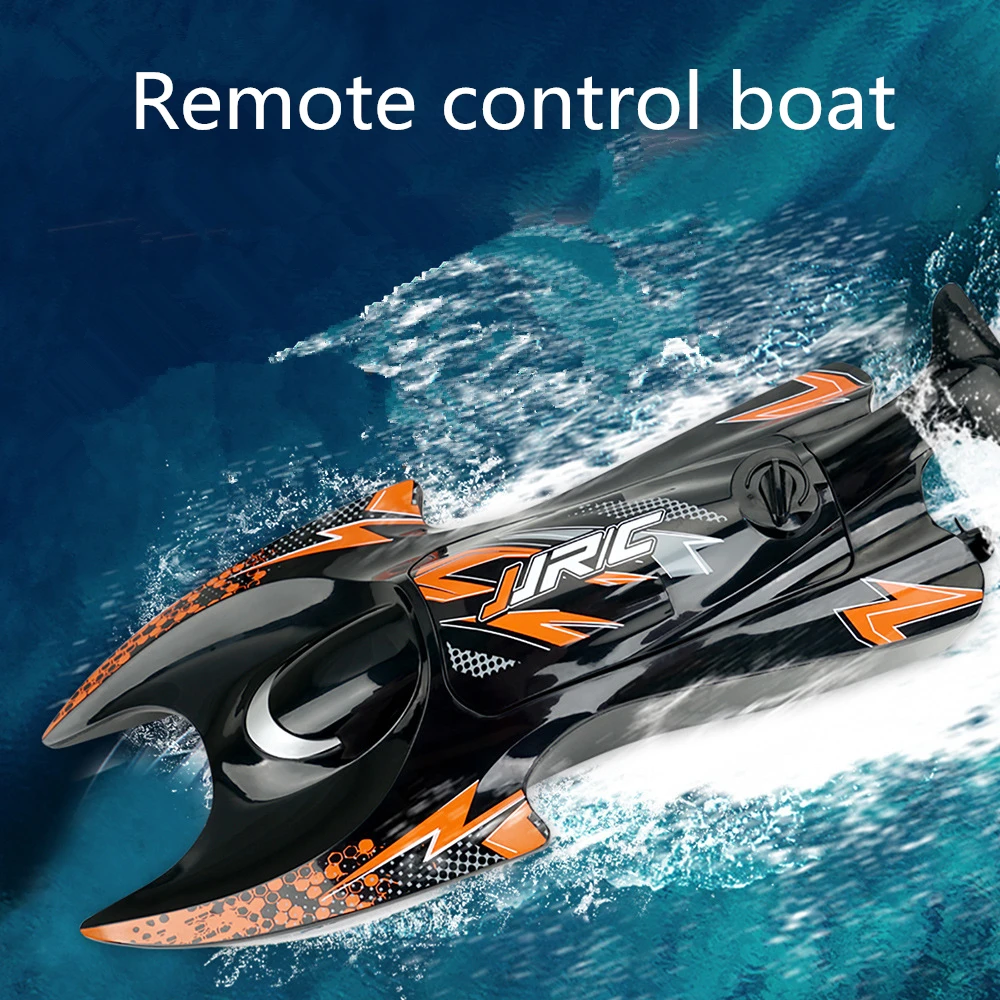 

Rc boat Cooler JJRC S6 1:47 2.4Ghz 4CH Waterproof Remote Control Toys High Speed 5-10km/h RC Boat with Long Time Play