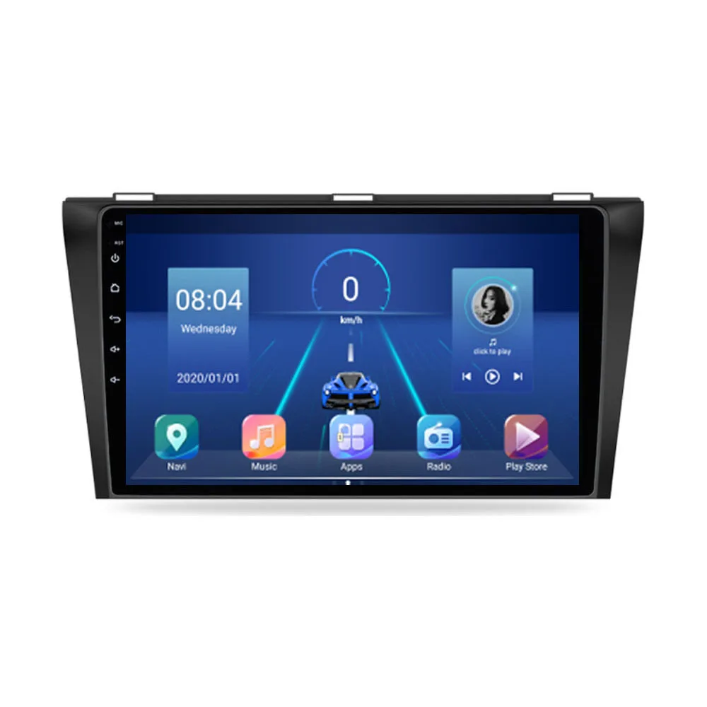 4G LTE Android 10 1 для MAZDA 3 2004-2009 Мультимедиа Стерео DVD плеер навигация GPS радио |