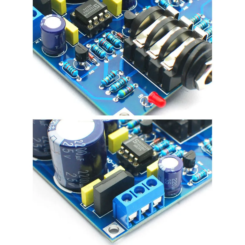 Hifi усилитель для наушников комплект сделай сам наборы двойной Ne5534 английская