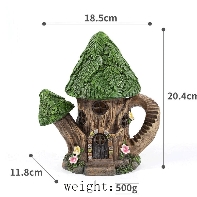 LED Light Multi Craft Miniature Fairy House Solar Powered Outdoor Decor Garden Yard Walkway Decoration Led | Дом и сад