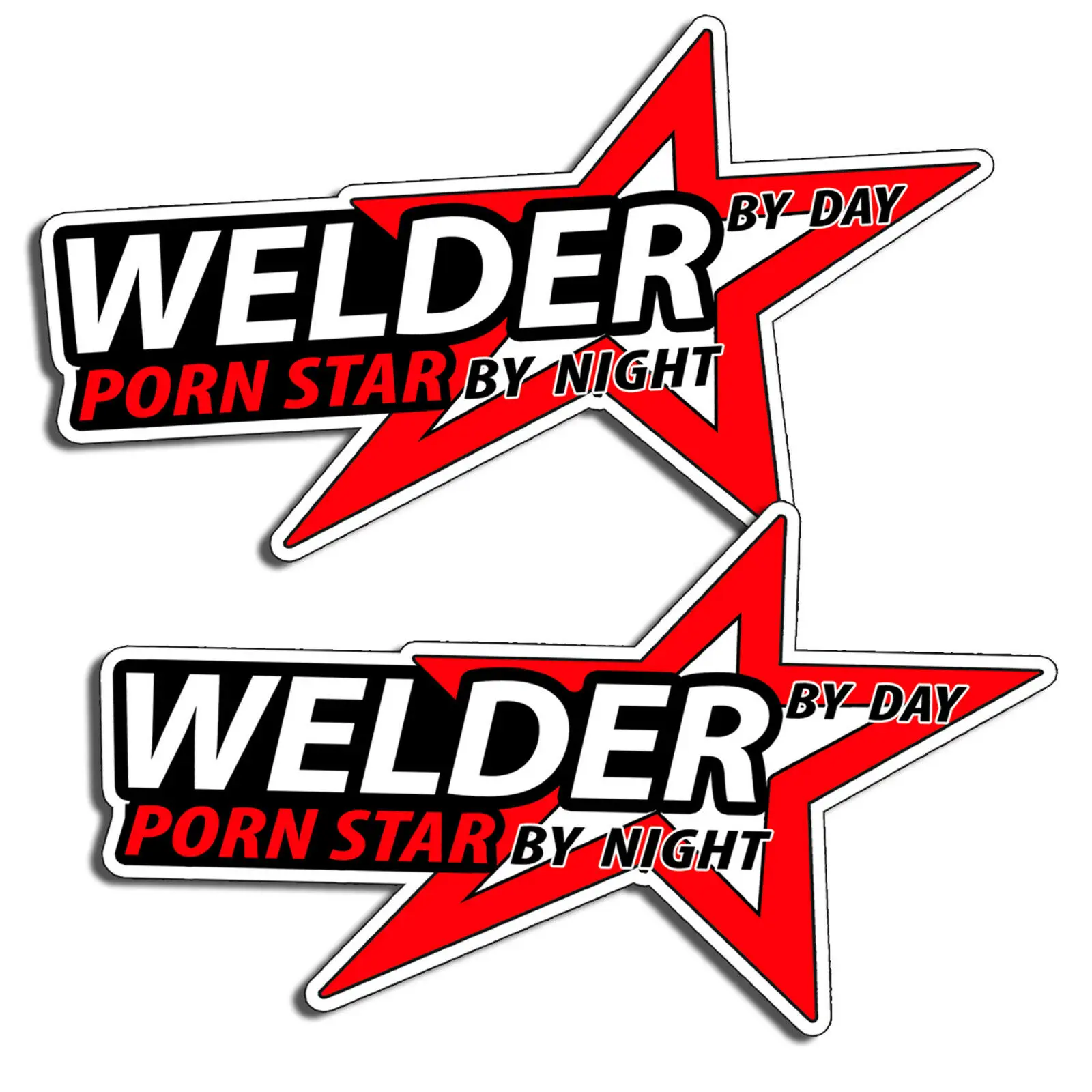 

Car Sticker Decal WELDER By Day Star Sticker MechanicTruck Window Bumper JDM JEEP Van Bike Offroad RV A4 Q3 Polo Deco Meterial