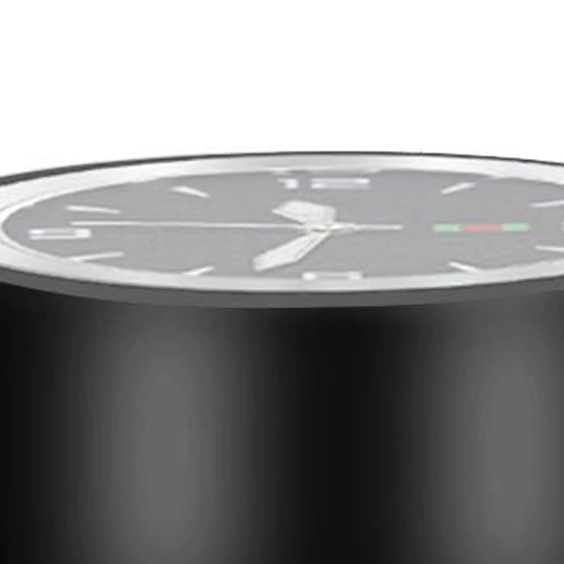 

2x Bicycle Headset Stem Watch Waterproof Watches Luminous Headset Stem Watch Bike Stem Top Cap Black+Silver & Black+Red