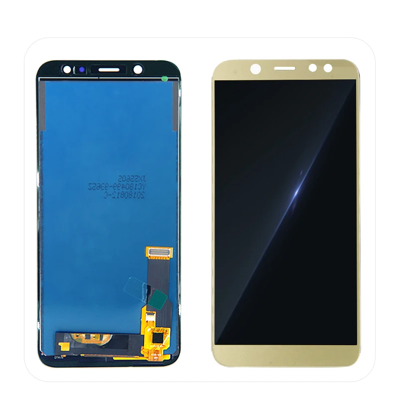 A6 lcd 5,6 ''регулировка яркости для samsung Galaxy A6 A600F A600FN A600 ЖК-дисплей сенсорный экран дигитайзер A600F экран