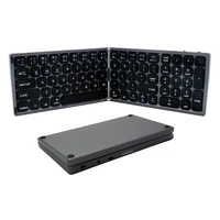 portable mini folding wireless bluetooth compatible keyboard with numeric keypad for windows android ios tablet ipad phone