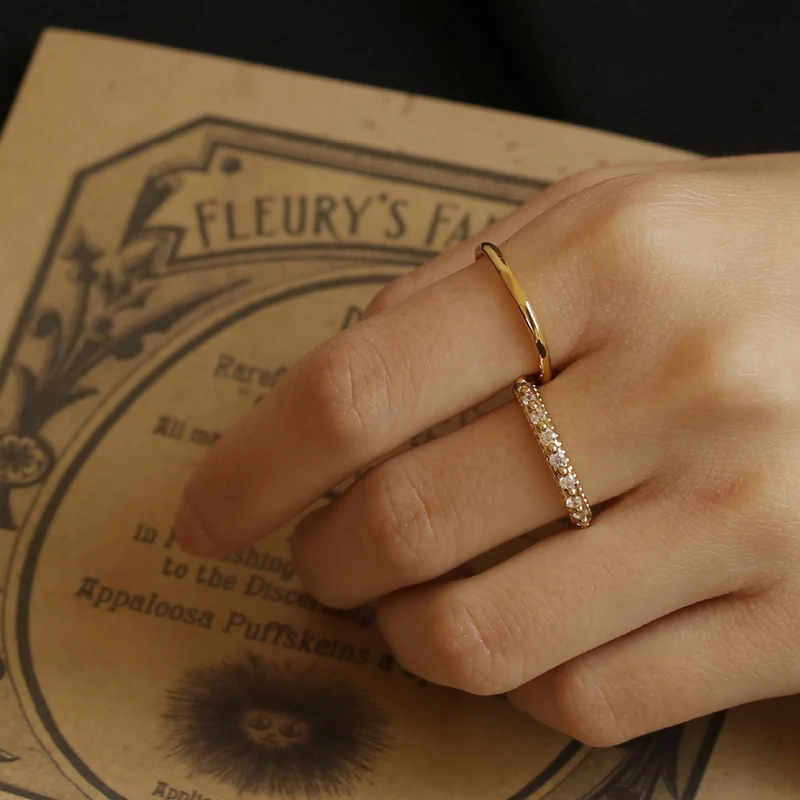 14KGF Циркон Кольца лошадь глаз Овальный дизайн роскошные кольца для женщин 2020