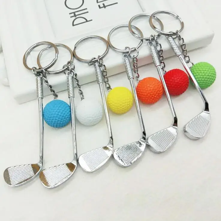 Мини-брелок для гольфа в спортивном клубе
