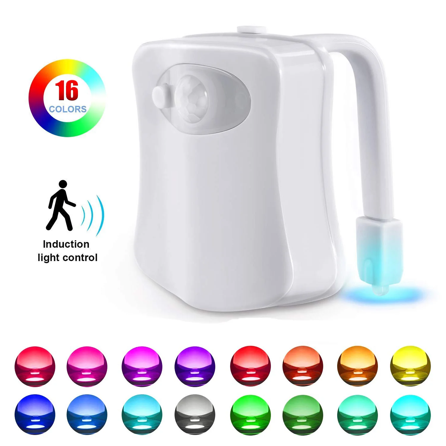 Ночная лампа для унитаза датчик движения светодиодные ночные светильники ночная