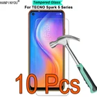 10 шт.лот для TECNO Spark 5 Pro 9H твердость 2.5D ультратонкое закаленное стекло пленка защита для экрана