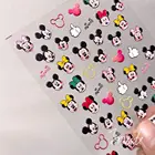 Диснеевские изысканные украшения для ногтей сделай сам, декоративные Мультяшные наклейки, украшения для ногтей, Стич Микки Маус, Айша Айна, наклейки для ногтей