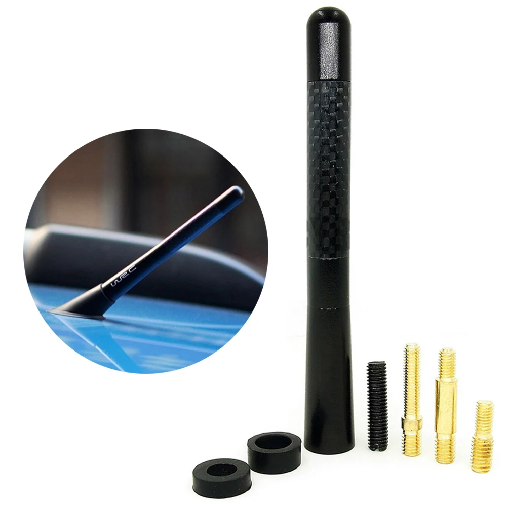 12 см сигнал из углеродного волокна авто модификация Замена Универсальный FM