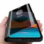 Зеркальный флип-чехол для xiaomi redmi note 10 pro max redmi note 10s