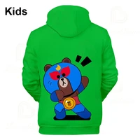 kids hoodie void gene and star leon childrens wear nita max game 3d swearshirt boys girls tops hoodies baby clothes