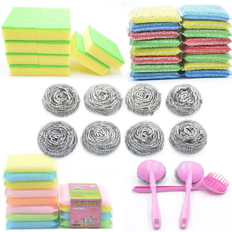 

Набор для чистки посуды из 19 предметов, набор губки с шариками, два года на выбор