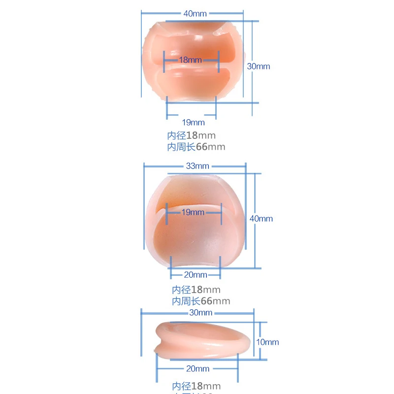 3 шт./компл. корректор Foreskin кольцо на пенис для задержки эякуляции Phimosis коррекция