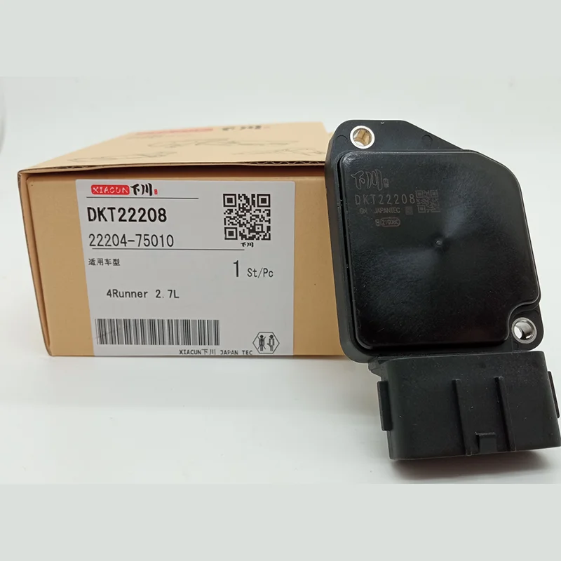 

NEW Mass Air Flow Sensor 22250-75020 22204-0F010 22204-75010 Suitable for Toyota 4Runner Tacoma T100 2.7L 1997-2004