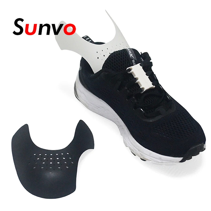 Sunvo  Shoe Anti Fold Protection for Sneakers Anti Crease Protector Basket Ball Shoe Head Stretcher Expander Custom Packaging
