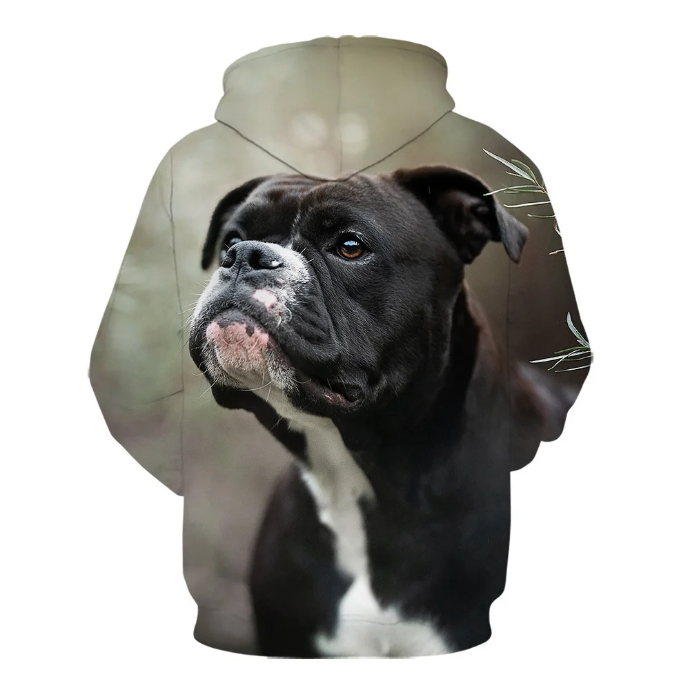 

2021 Fashion Popular Casual Sweatshirt Men's / Women's Loose Hip Hop Pullover Long Sleeve Spring Cute Dog Hoodie Harajuku tops