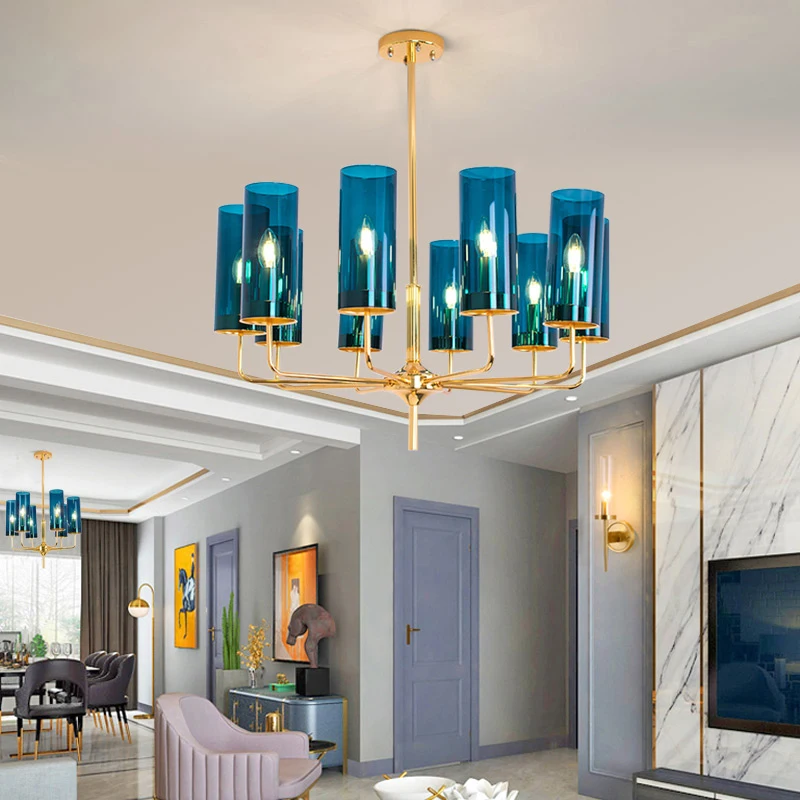 Современный подвесной светильник декоративная лампа в стиле ретро для гостиной