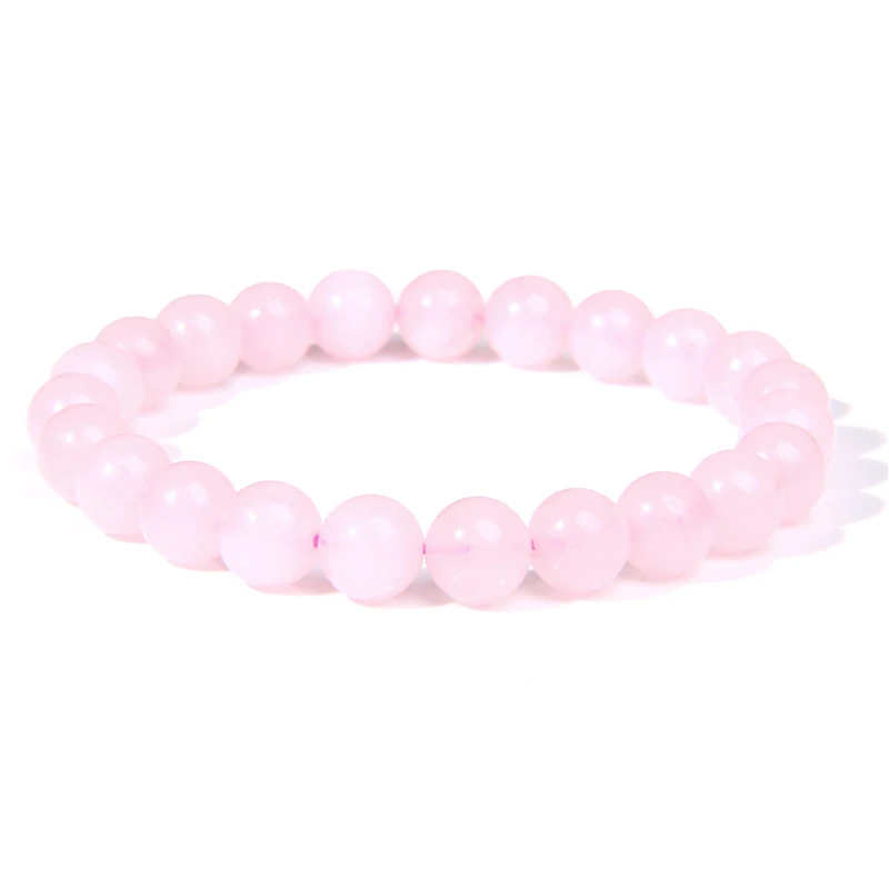 31 pink crystal Высокое качество натуральный камень бисер браслет гладкий матовый Агаты содалит лазурит флюоритовая, Хрустальная бусины ювелирный браслет - Окраска металла: 31 pink crystal