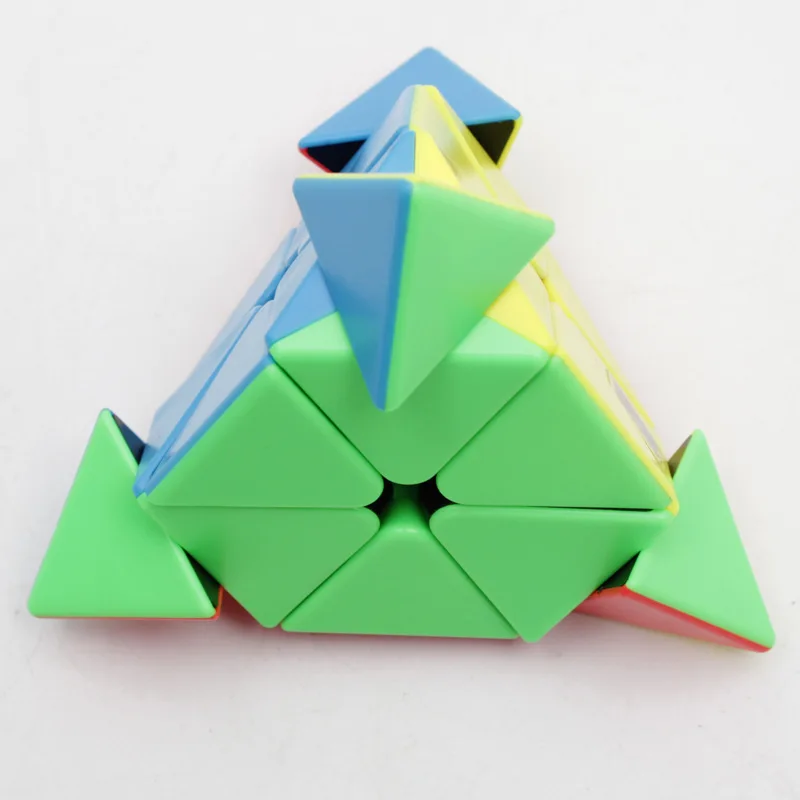MoYu Cubing класс Meilong 3x3x3 JinZiTa Пирамида магические кубики профессиональные