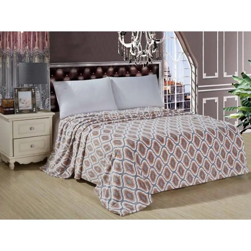 Плед евро АльВиТек Микрофибра Бамбук 218 200*220 см | Дом и сад