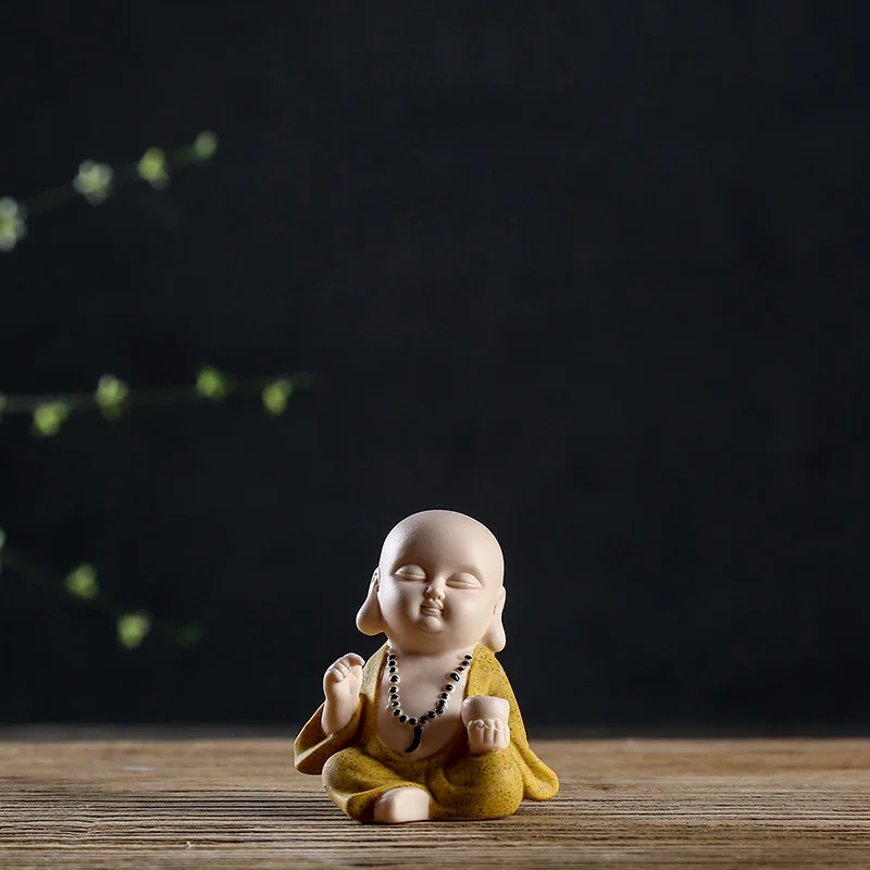 Ceramic cute Qinqi Calligraphy and Painting Art Statue Traditional handmade sculpture Home living room bedroom decorations | Дом и сад