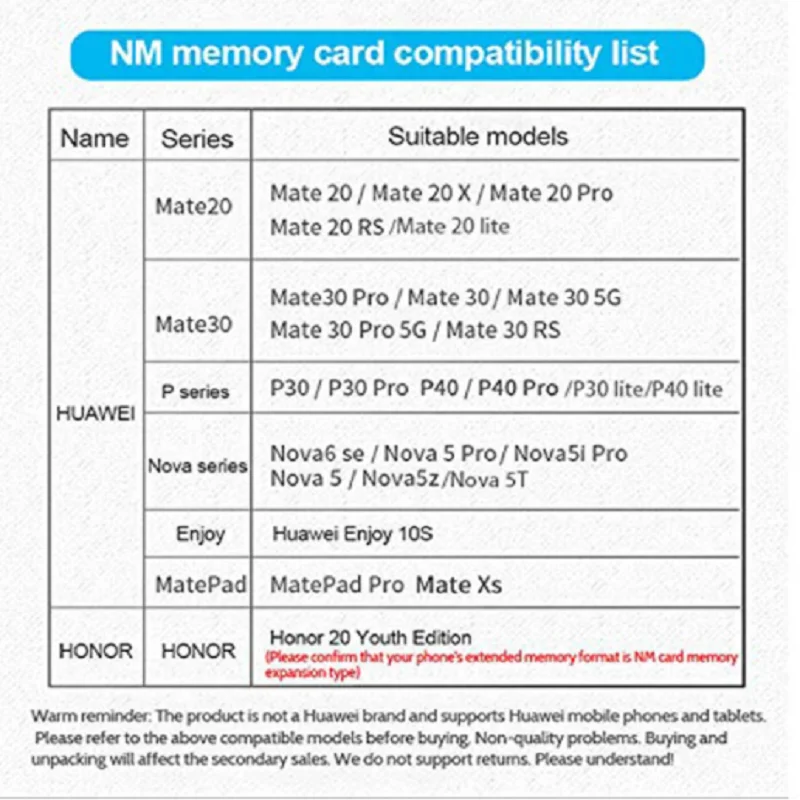 biwin huawei nanomemory card 128gb nm card nm memory card up to 90mbs compatible with huawei p30p30 promate xmate xsmate 40 free global shipping