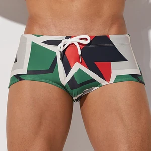 Для Мужчин's Плавание одежда Мужские Шорты для купания на открытом воздухе пикантные летние брюки из Ткани Стрейч Пляжные Плавание трусы купальник для серфинга Спортивные шорты Для мужчин Плавание костюм Плавание ming брюки