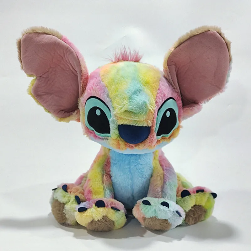 

Disney Lilo & Stitch 30cm Stuffed Plush Toys Iridescence Angel Anime Plush Toys Birthday Gifts For Children Girls
