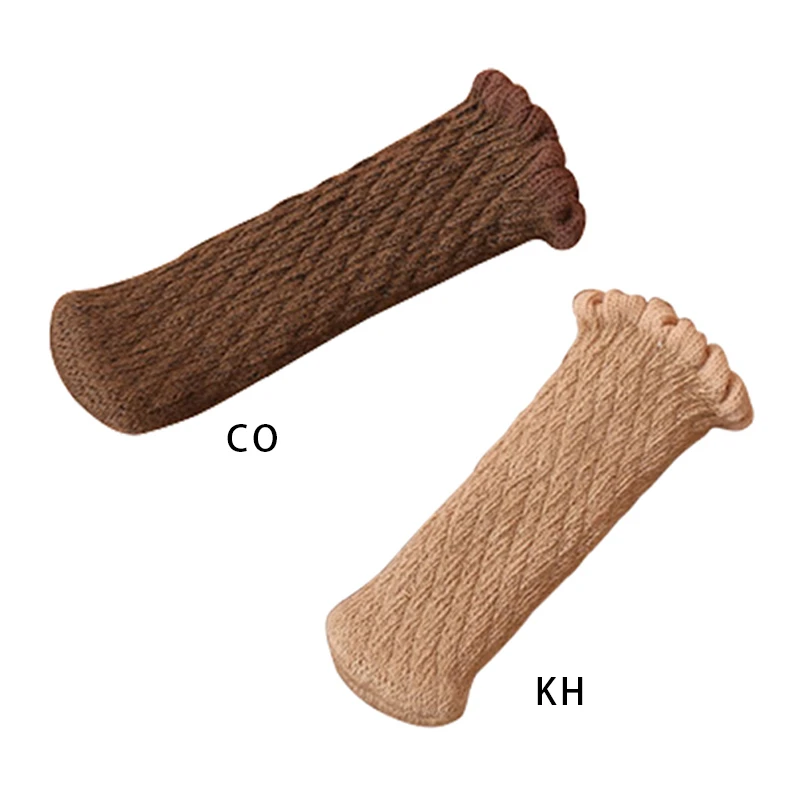 4PCS Chair Stool Table 4Pcs Leg Socks Knitted Mat Protective Dining Case Booties Sleeve | Дом и сад