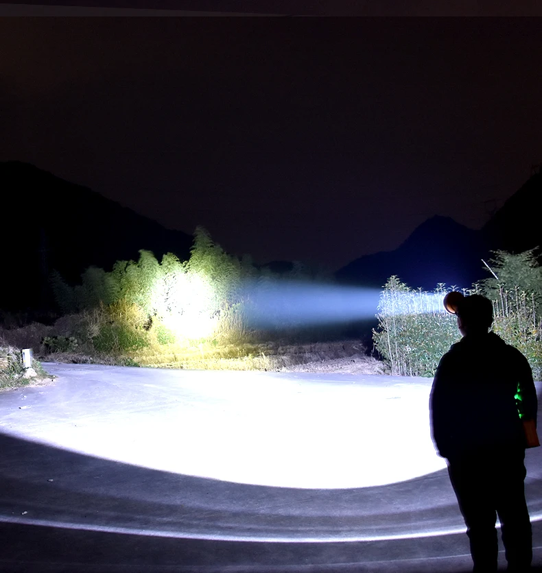 

z40 Super Bright LED Headlight 3*T6 Zoom LED Headlamp Flashlight Torch Head Lights Lamp+2*18650 Battery+AC/Car/USB Charger